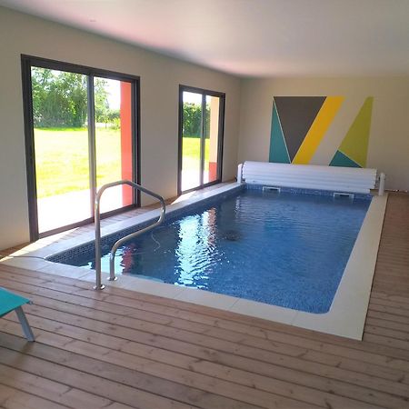 Maison Avec Piscine Interieure Privee Sans Vis A Vis Chauffee Toute L Annee Quiévrecourt Eksteriør billede