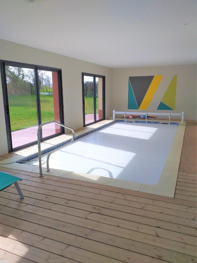 Maison Avec Piscine Interieure Privee Sans Vis A Vis Chauffee Toute L Annee Quiévrecourt Eksteriør billede