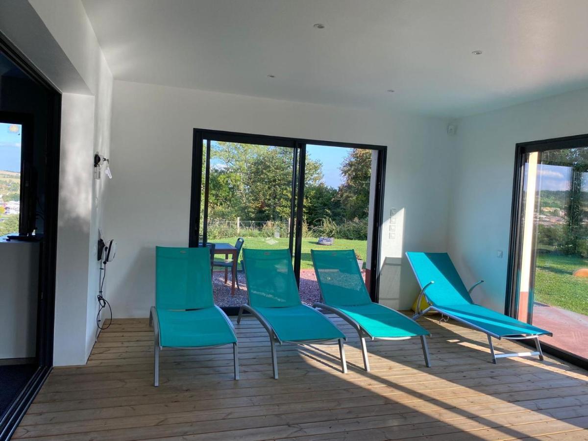 Maison Avec Piscine Interieure Privee Sans Vis A Vis Chauffee Toute L Annee Quiévrecourt Eksteriør billede