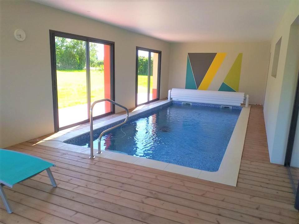 Maison Avec Piscine Interieure Privee Sans Vis A Vis Chauffee Toute L Annee Quiévrecourt Eksteriør billede