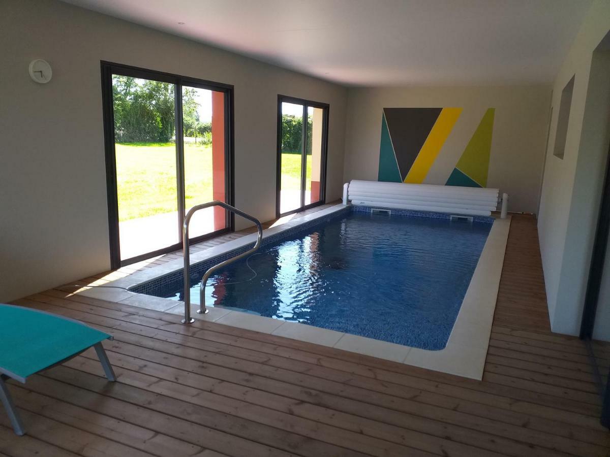 Maison Avec Piscine Interieure Privee Sans Vis A Vis Chauffee Toute L Annee Quiévrecourt Eksteriør billede